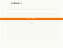 Tablet Screenshot of adulthub.eu